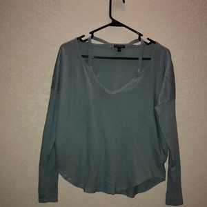 Mock Cold Shoulder Top